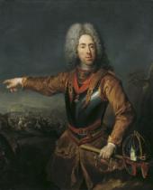 Jacob van Schuppen, Prinz Eugen als Türkensieger, 1718 Öl auf Leinwand, 146 × 119 cm Rijksmuseum, Amsterdam / als Dauerleihgabe