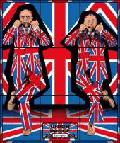 Gilbert & George, UNION DANCE, 2008