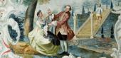 Führungen durch die Prunkräume - J. B. Raunacher, Rosenkavalier, um 1760