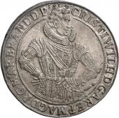 Christian Wilhelm von Brandenburg, Taler 1614 mit Darstellung der Magdeburger Do