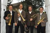 Foto: Das Grassauer Posauen- und Bläserquartett