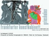 Frankfurter Kunstkabinett / Grieshaber Holzschnitt, Buchdruck Betschinger
