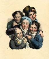 Louis Boilly, Les Grimaces, 1823