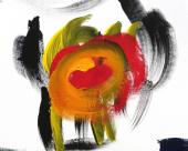 museum gugging - gugging.! classic & contemporary - Arnold Schmidt, Flugzeuge, Menschen, Fahrräder und Vögel (Detail), 2019, courtesy galerie gugging
