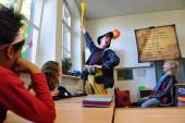 Foto: Johnny Hübner greift ein