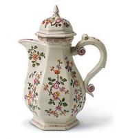 Foto: Kaffeekanne mit Indianischen Blumen