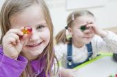 Kinder im Riesen