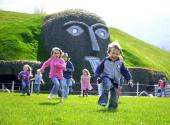 Kinder im Riesen