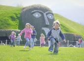 Kinder im Riesen