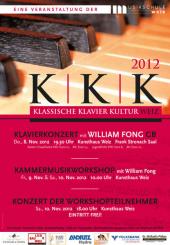 Foto: Plakat Klavierkonzert