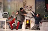 Foto: La Bohème - Dominik Nekel, Pedro Velázquez Díaz, Martin Achrainer