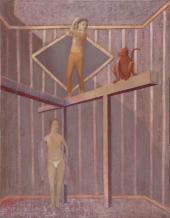 Leander Kaiser - Intermezzo, Öl auf Leinwand