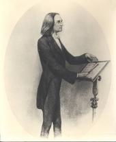 Franz Liszt am Dirigentenpult klein