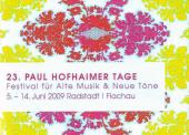 Logo Paul-Hofhaimer-Tage Radstadt