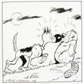 Lucky Luke, aus: Lucky Luke, Schikane in Quebec, 2004 
