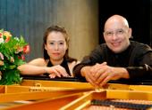Foto: Maki Namekawa und Dennis Russell Davies