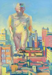 Foto: MARIA LASSNIG Woman Power, 1979 - Öl auf Leinwand