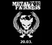 Plakat METAL FOR FAIRNESS 2009, Arena Wien