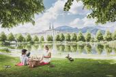 Picknick im Grünen
