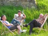 Foto: Picknick im Weingarten