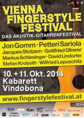 Vienna Fingerstyle Festival 2014 - Plakat