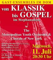 Von Klassik bis Gospel Plakat
