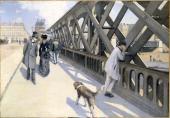 Bild: Gustave Caillebotte, Le Pont de l’Europe, 1876