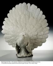 Radschlagender Pfau, 1734, Dresden, Staatliche Kunstsammlungen, Porzellansammlung