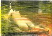 Arnulf Rainer, Ohne Titel, 2000-2003, Aus der Serie Historische Akte, Kreide, Malerei über Laserdruck, 29,5 x 41,8 cm