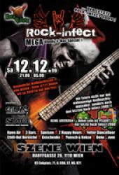 Plakat ROCK-INFECT MEGA BLOODY X-MAS SPECIAL, Szene Wien