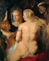 Foto: RUBENS VENUS - Peter Paul Rubens (1577–1640) - Venus vor dem Spiegel, um 1613/14