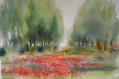 Aquarell von Franz Rupp
