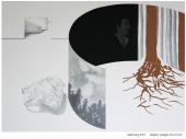 Ausstellung GERLINDE SALENTIN: Zeichnung, Fotografie, Installation