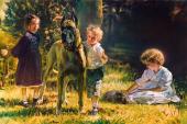 Bild Ausstellung Robert Schöller - Kinderportraits