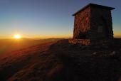Sonnenuntergang auf der Rax
