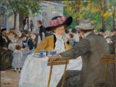 Max Stern (1872–1940), Kaffeegarten auf dem Ananasberg, Privatsammlung