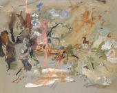 Foto: Study after paradise 3, 2003 - Öl und Kohle auf Leinen