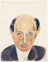  Bild: Arnold Schönberg: Selbstportrait. April 1918