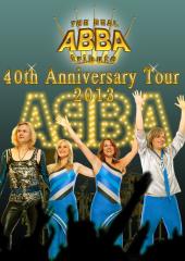 The Real ABBA-TRIBUTE Anniversary Tour 2013 - Plakat