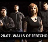Foto Walls of Jericho, Arena Wien