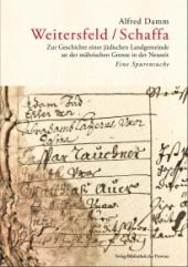 Buchcover Weitersfeld/Schaffa