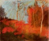 Albert Welti, Herbstwald, um 1900 Schaffhausen, Museum zu Allerheiligen