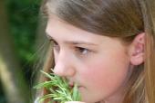 Werkeln für Kinder: Kräuterduftsackerln herstellen