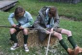 Werkeln für Kinder: Wanderstecken