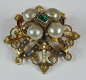 Zierstücke eines Diadems, Mitte bis 2. Hälfte 16. Jahrhundert