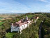 Schloss Schallaburg Foto Luftaufnahme