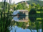 Seebühne am Nepomukteich in Waldhausen
