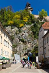 Torbogen am Fuße des Schlossbergs - Aufgang zum Schlossberg
