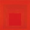 Josef Albers, Homage to the Square: Between 2 Scarlets, 1962, Öl auf Masonit © VG Bild-Kunst, Bonn 2009