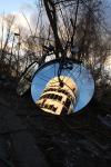 Olafur Eliasson: Innen Stadt Außen, Spiegelfahrrad am Teufelsberg